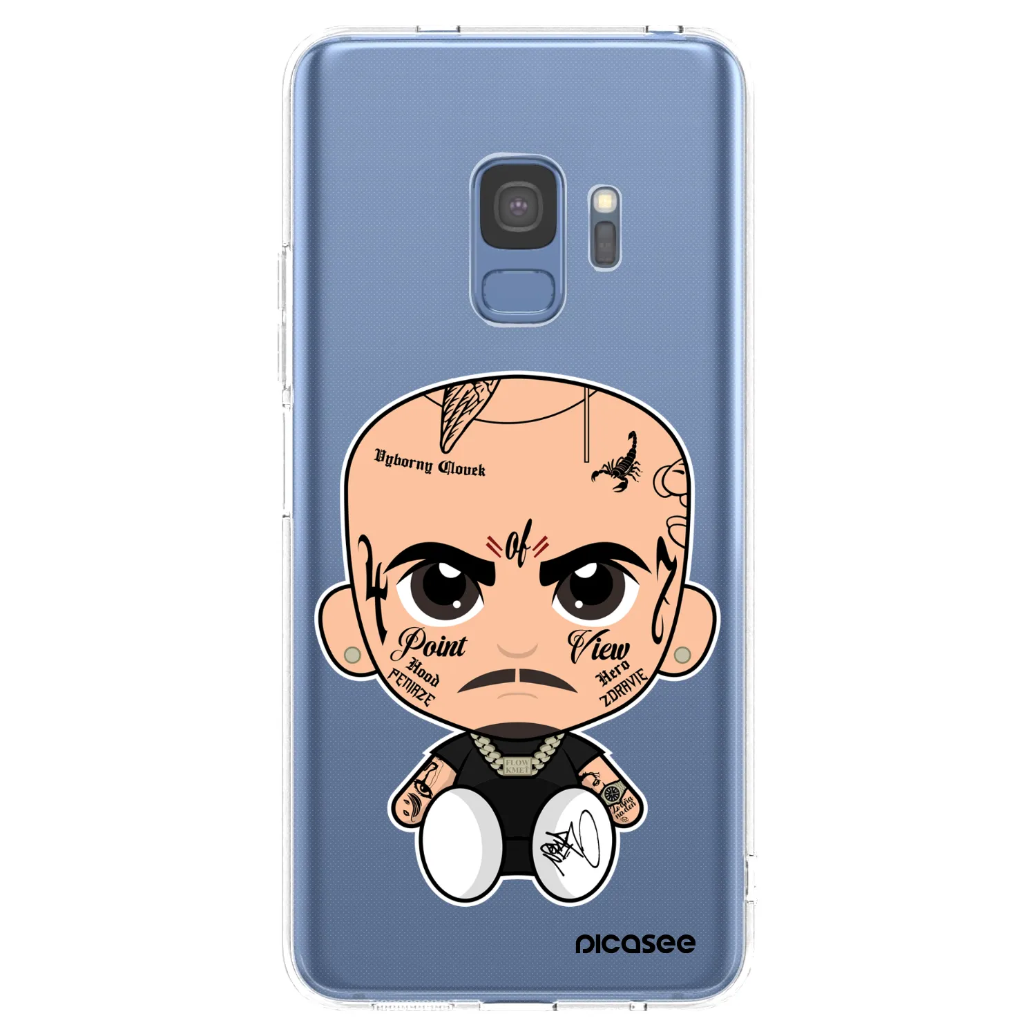 Picasee silikonový průhledný obal pro Samsung Galaxy S9 G960F - Separ