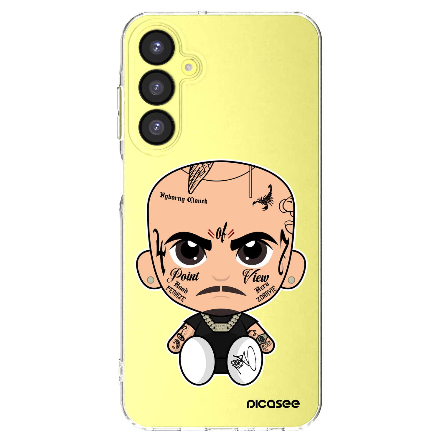 Picasee silikonový průhledný obal pro Samsung Galaxy A25 A256B 5G - Separ