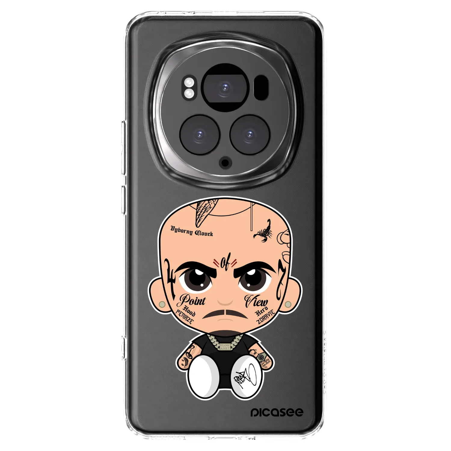 Picasee silikonový průhledný obal pro Honor Magic6 Pro - Separ