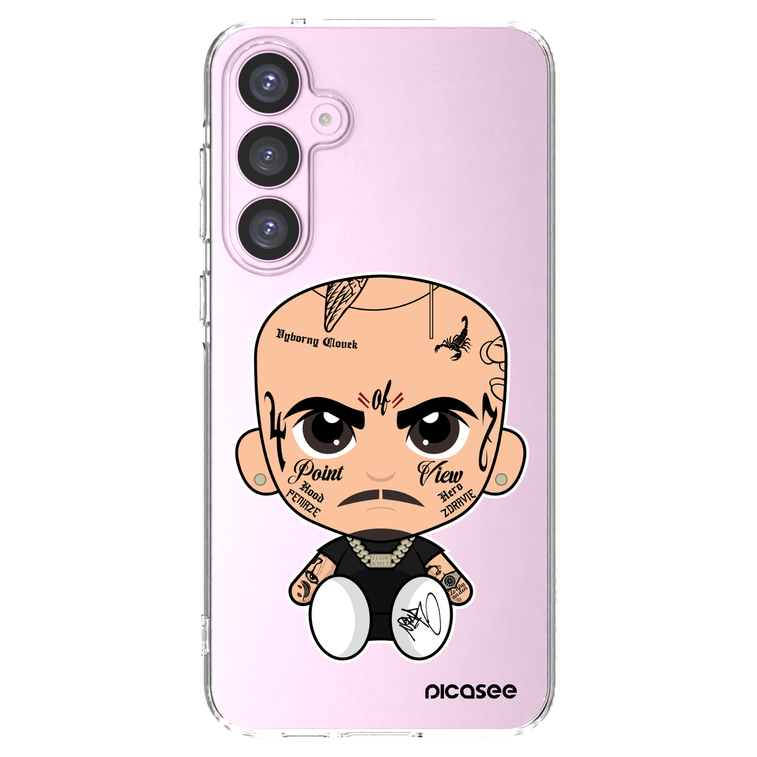 Picasee silikonový průhledný obal pro Samsung Galaxy A55 5G A556B - Separ