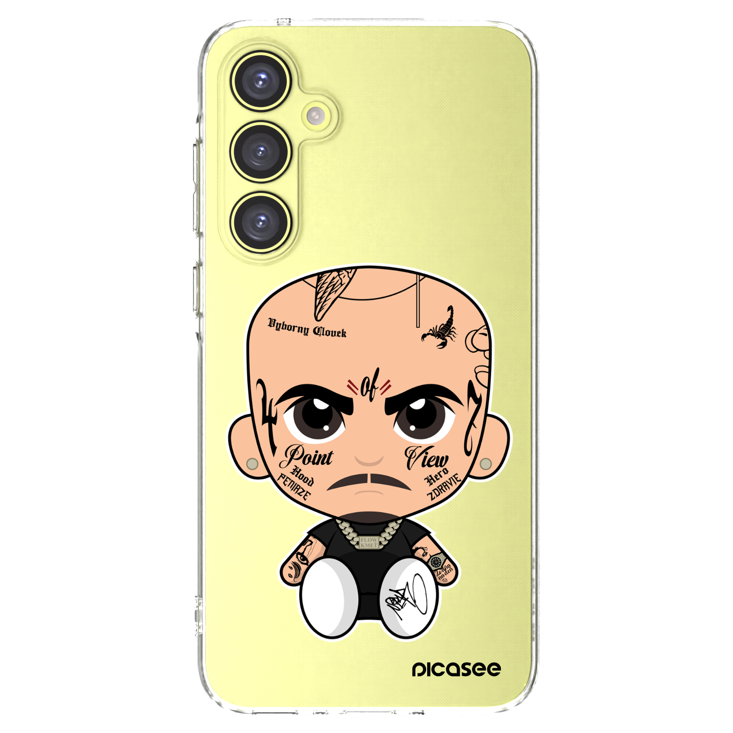 Picasee silikonový průhledný obal pro Samsung Galaxy A35 5G A356B - Separ