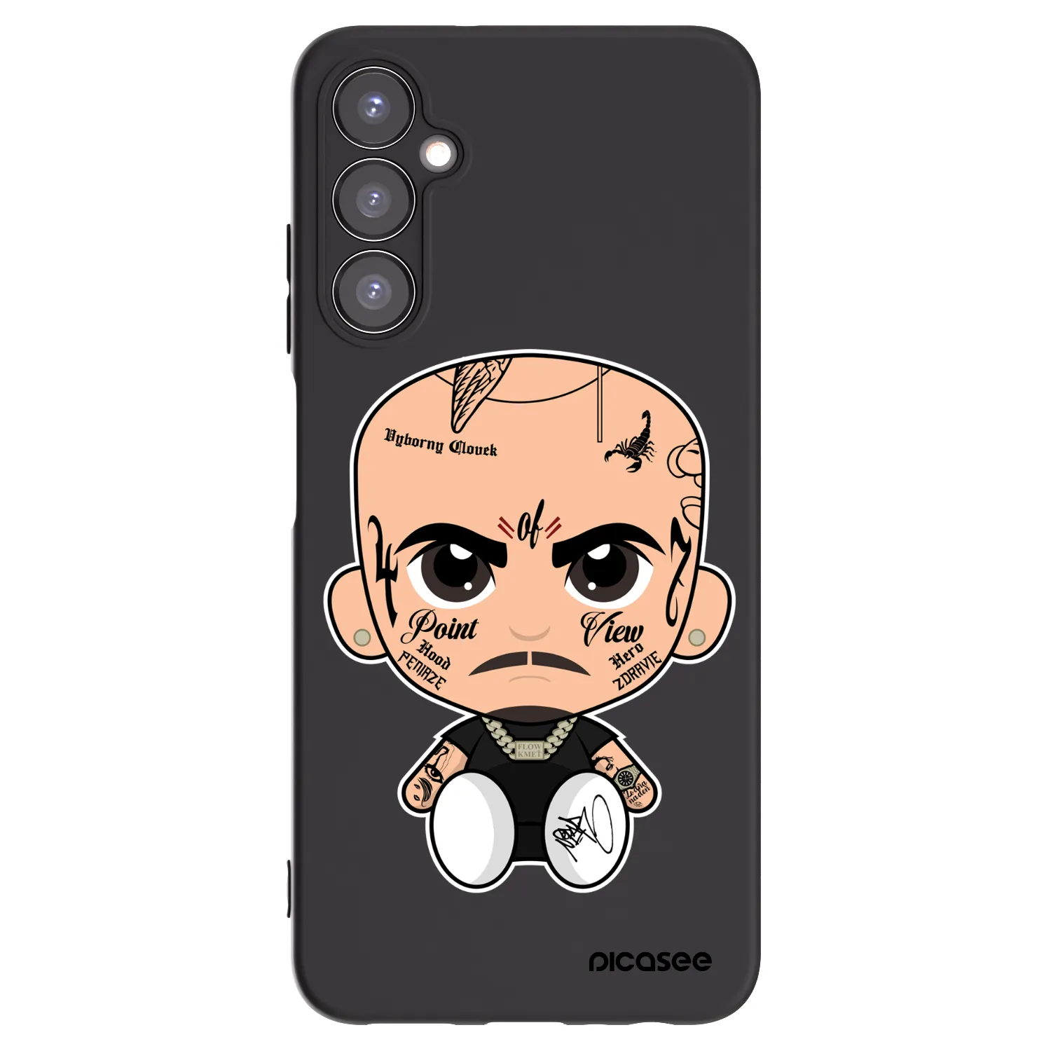 Picasee silikonový černý obal pro Samsung Galaxy A05s A057G - Separ