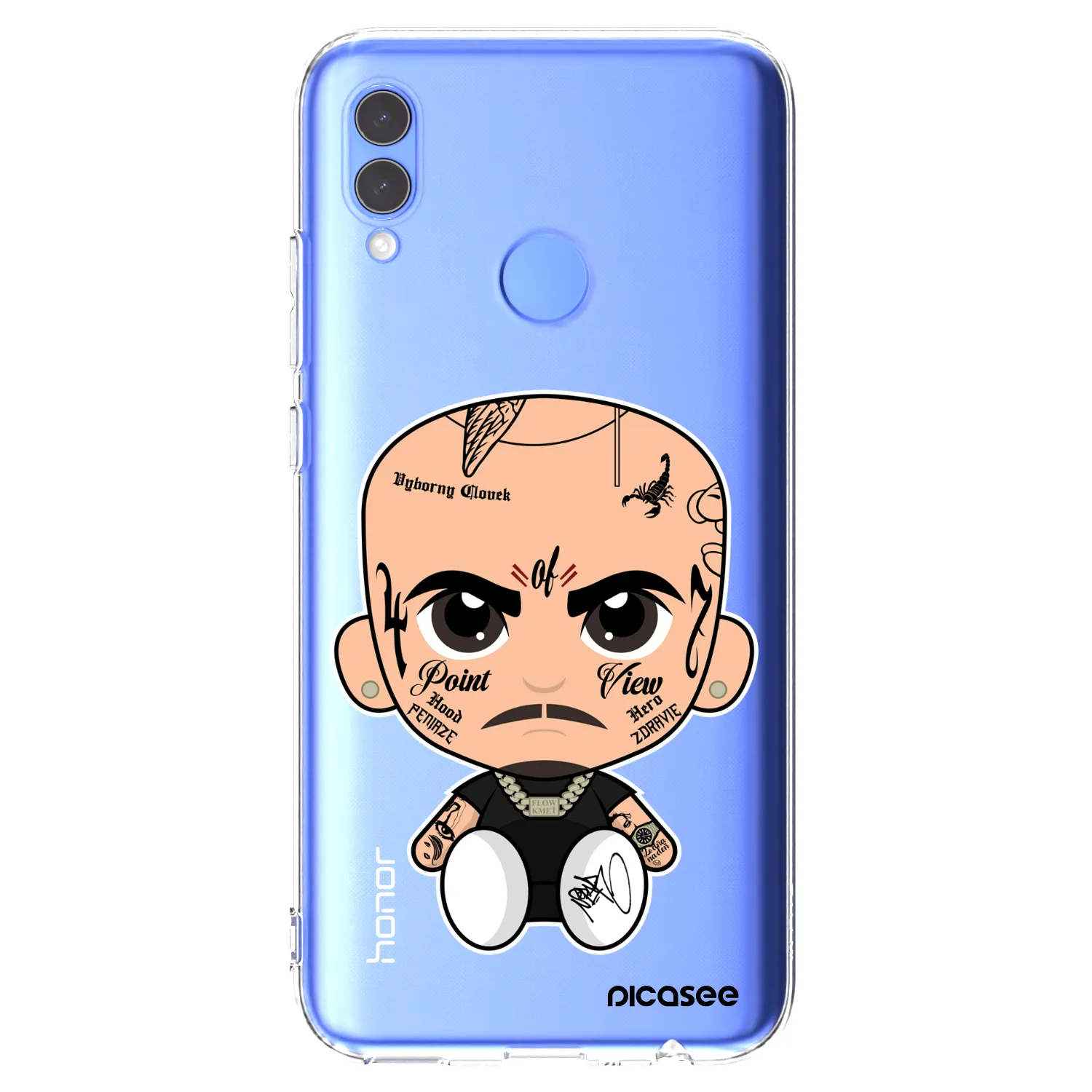 Picasee silikonový průhledný obal pro Huawei P Smart 2019 - Separ
