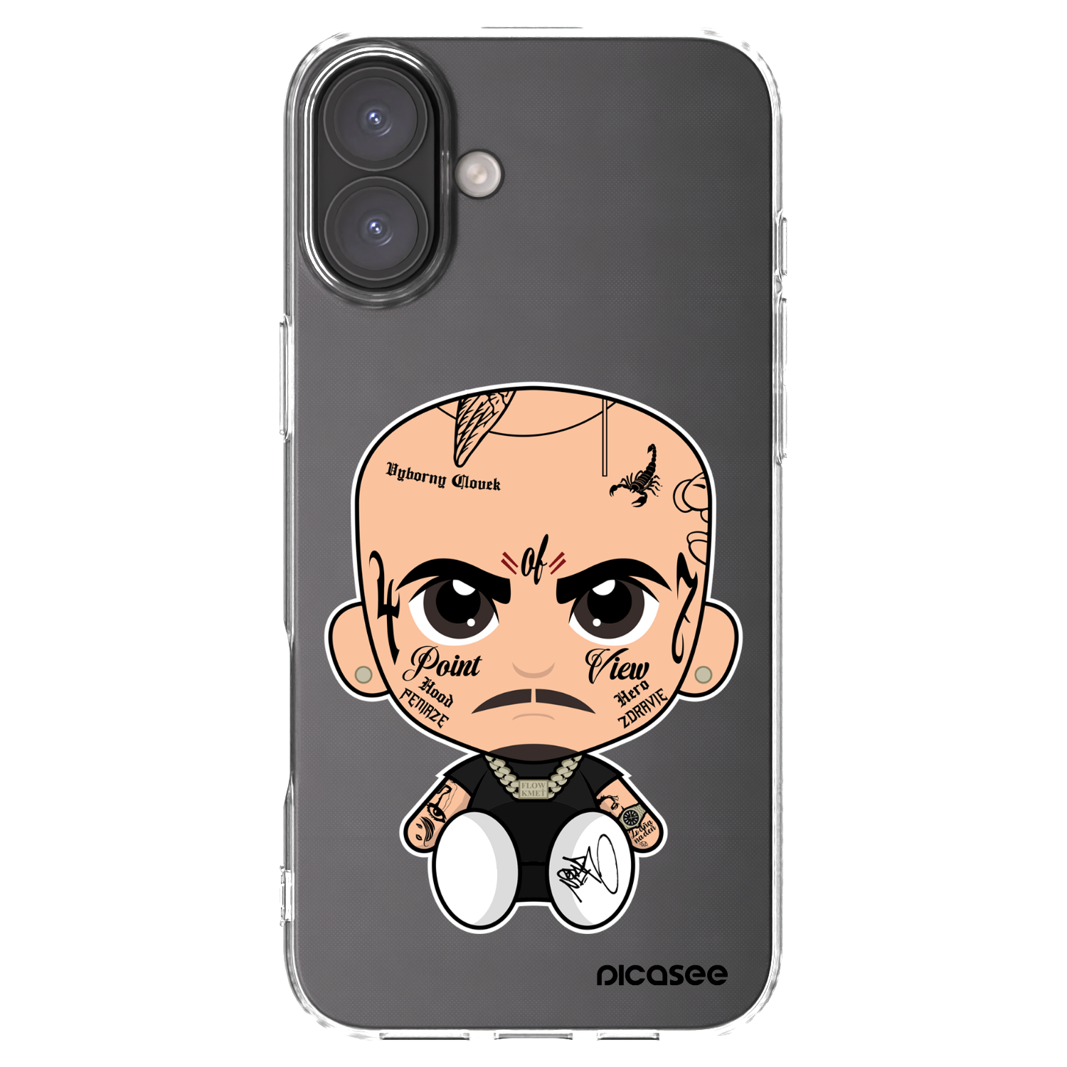 Picasee silikonový průhledný obal pro Apple iPhone 16 Plus - Separ
