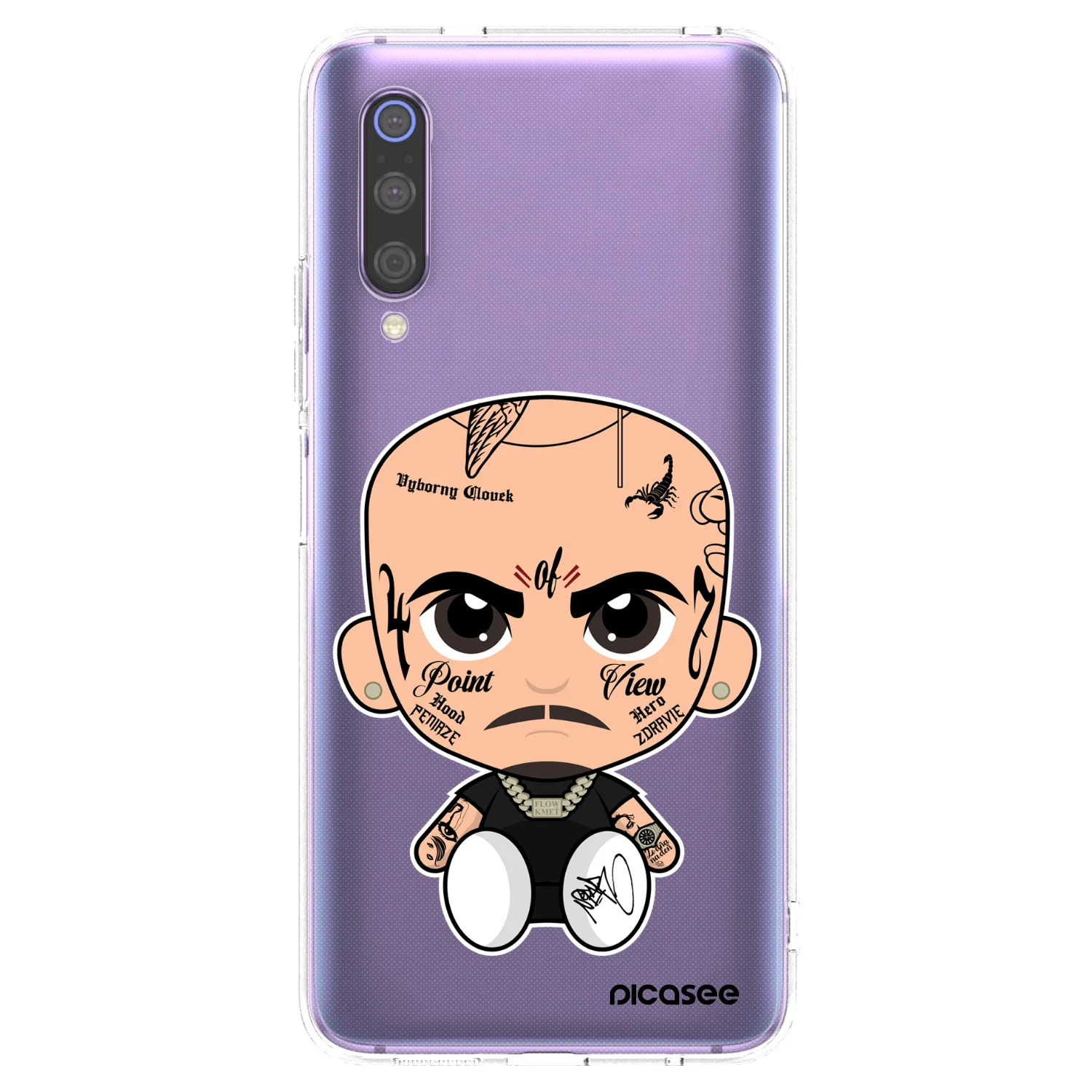 Picasee silikonový průhledný obal pro Xiaomi Mi 9 - Separ