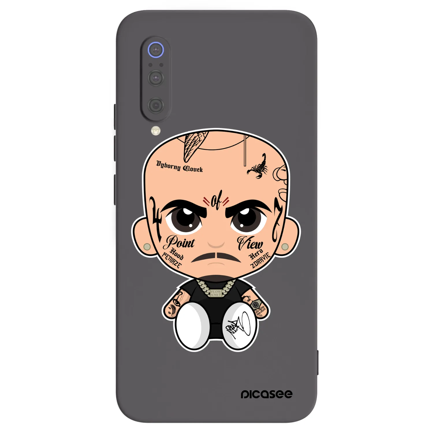 Picasee silikonový černý obal pro Xiaomi Mi 9 - Separ