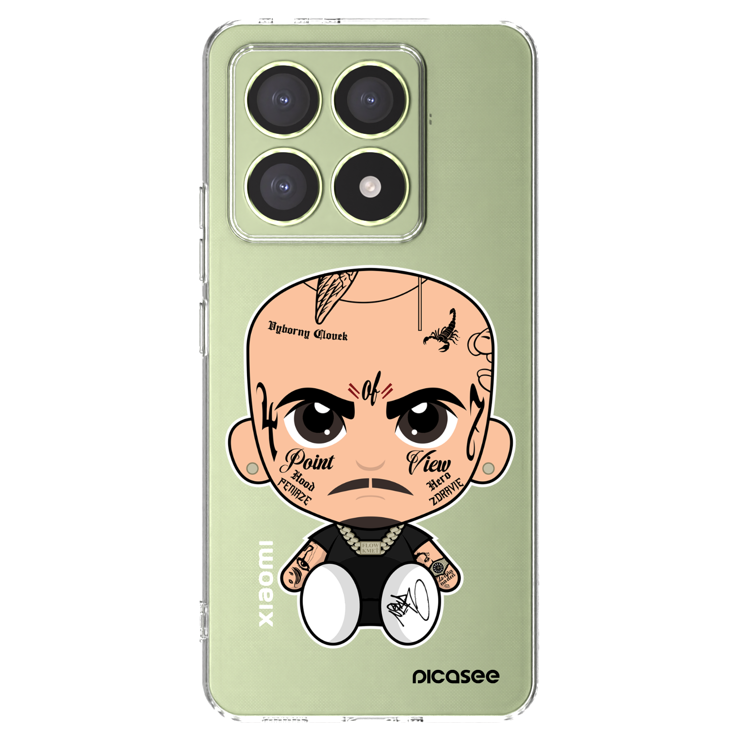 Picasee silikonový průhledný obal pro Xiaomi 14T - Separ