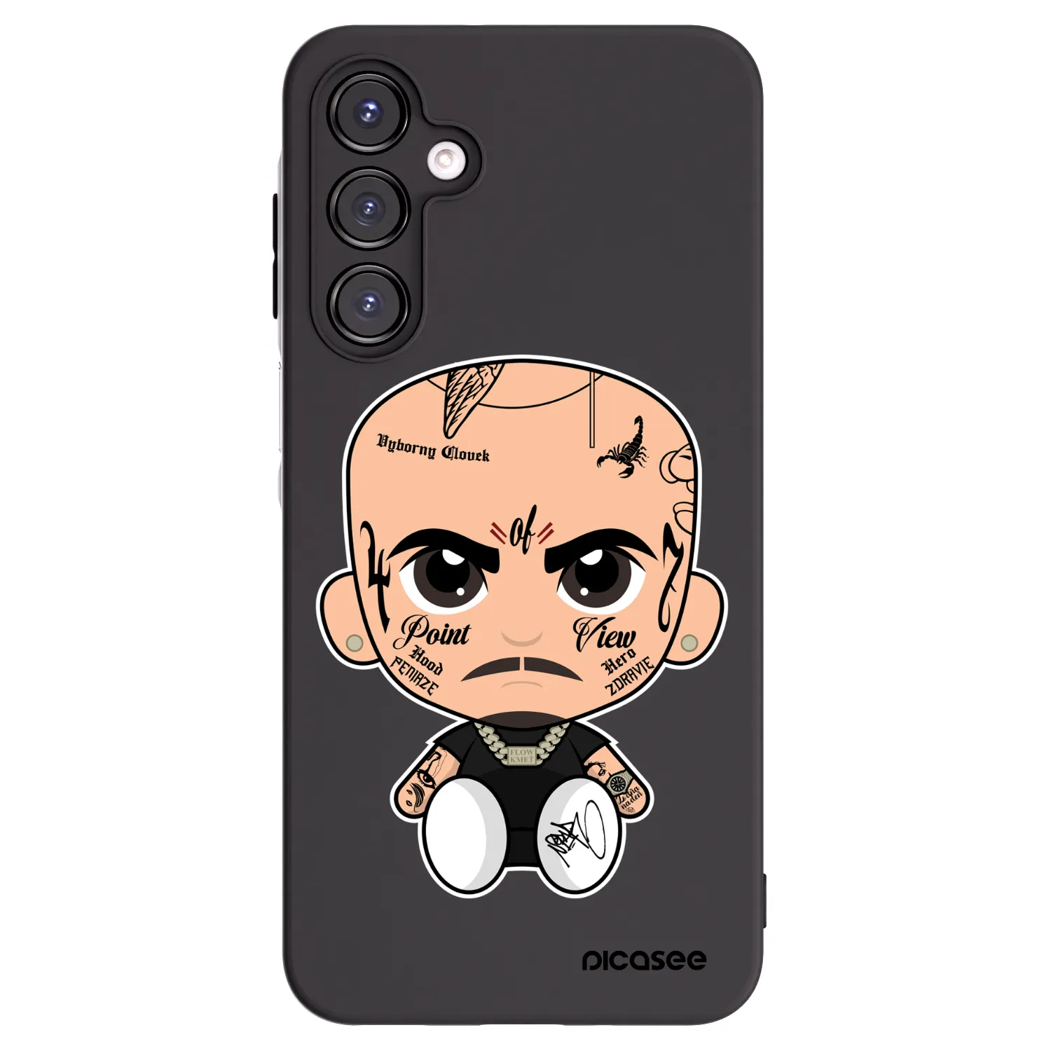 Picasee silikonový černý obal pro Samsung Galaxy A16 5G - Separ