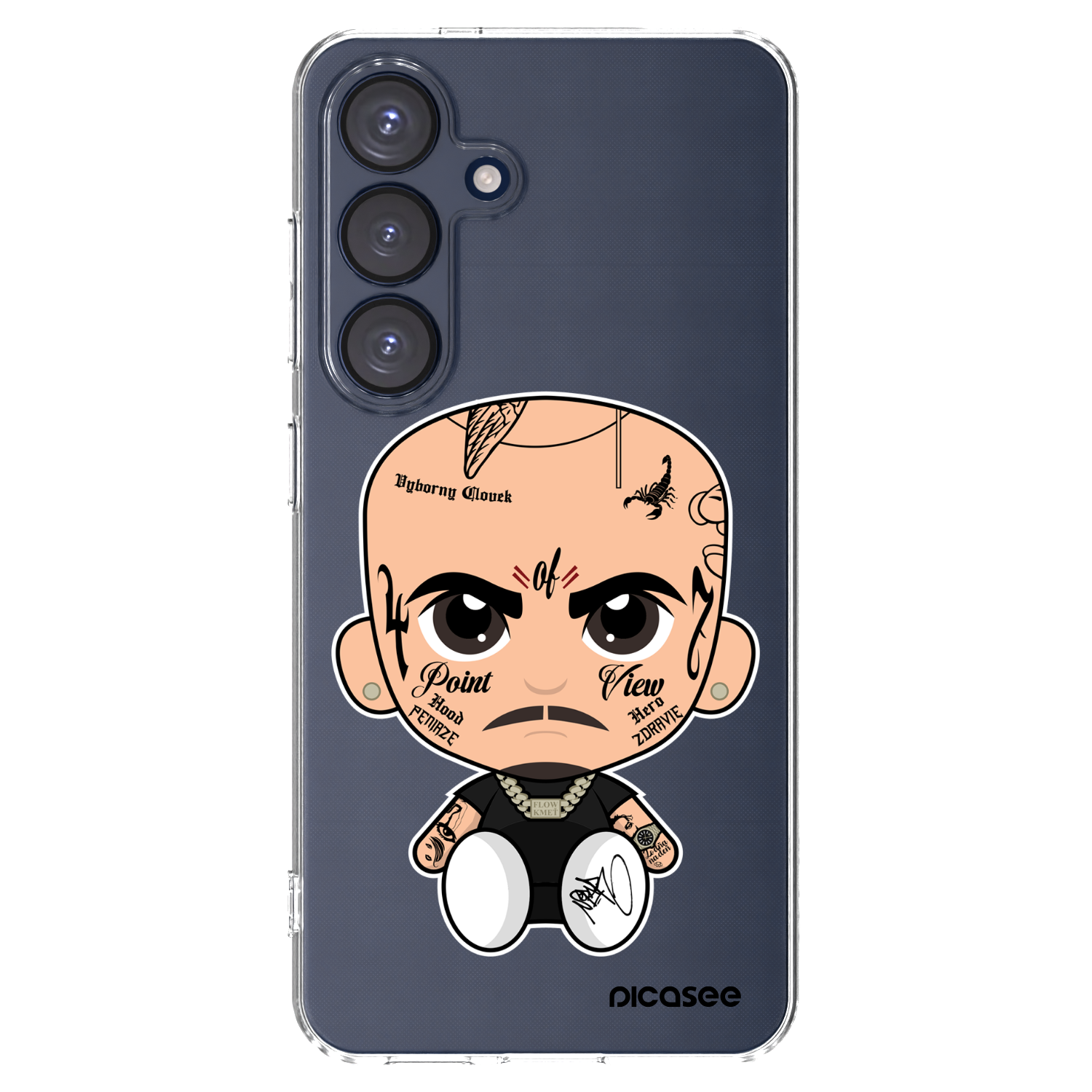 Picasee silikonový průhledný obal pro Samsung Galaxy S25 5G - Separ
