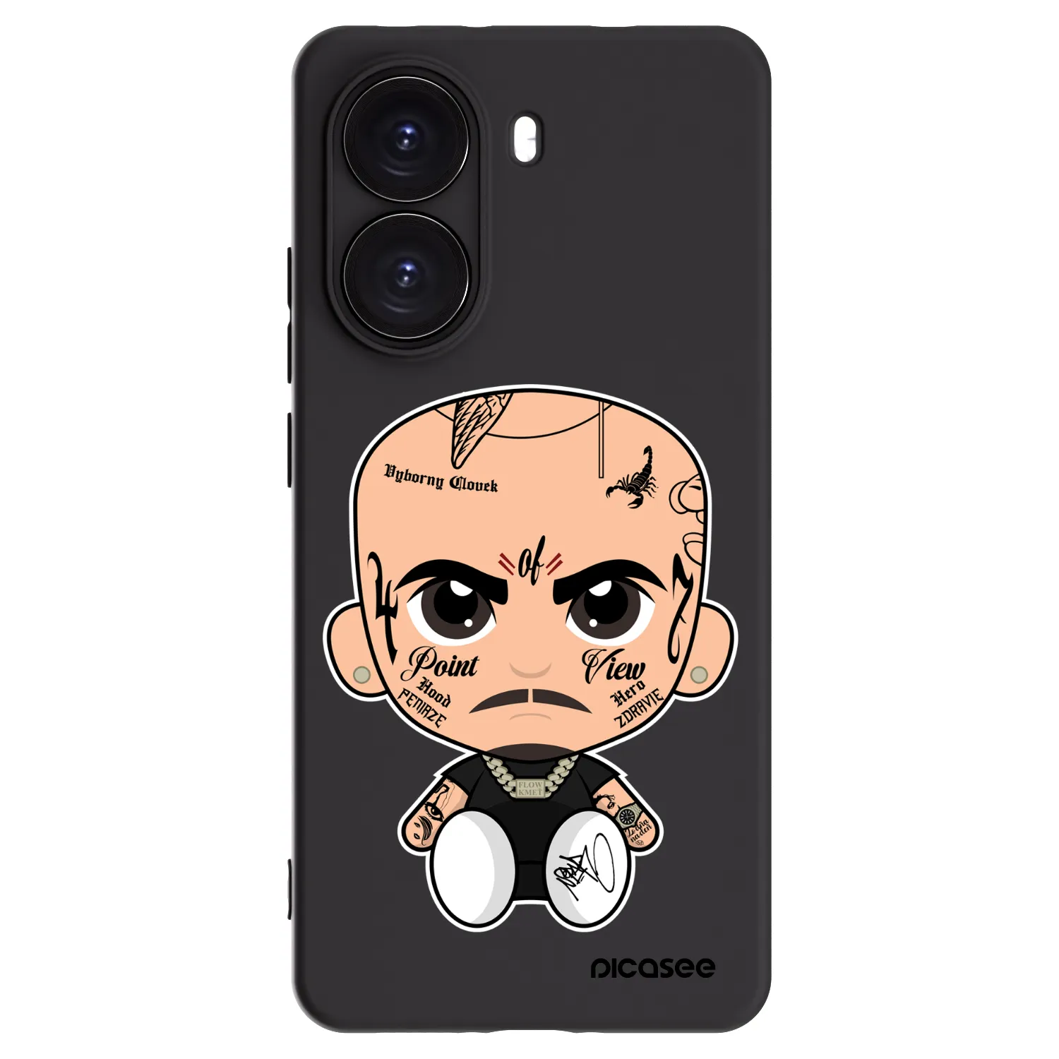 Picasee silikonový černý obal pro Xiaomi Poco X7 Pro 5G - Separ