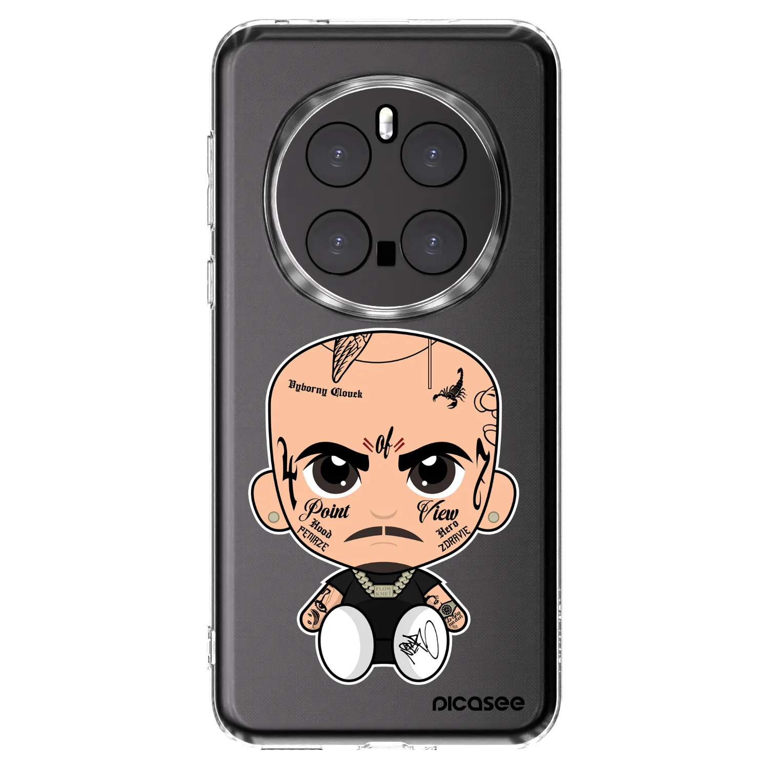 Picasee silikonový průhledný obal pro Honor Magic7 Pro 5G - Separ