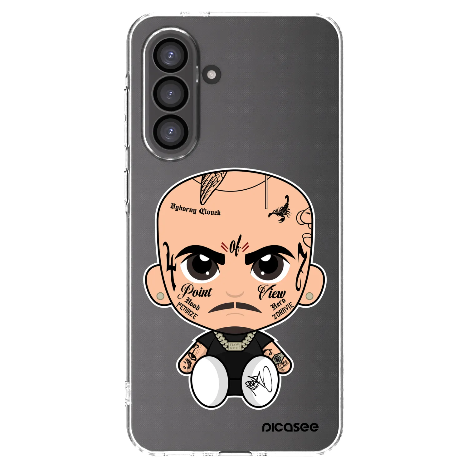 Picasee silikonový průhledný obal pro Samsung Galaxy A56 5G A566B - Separ