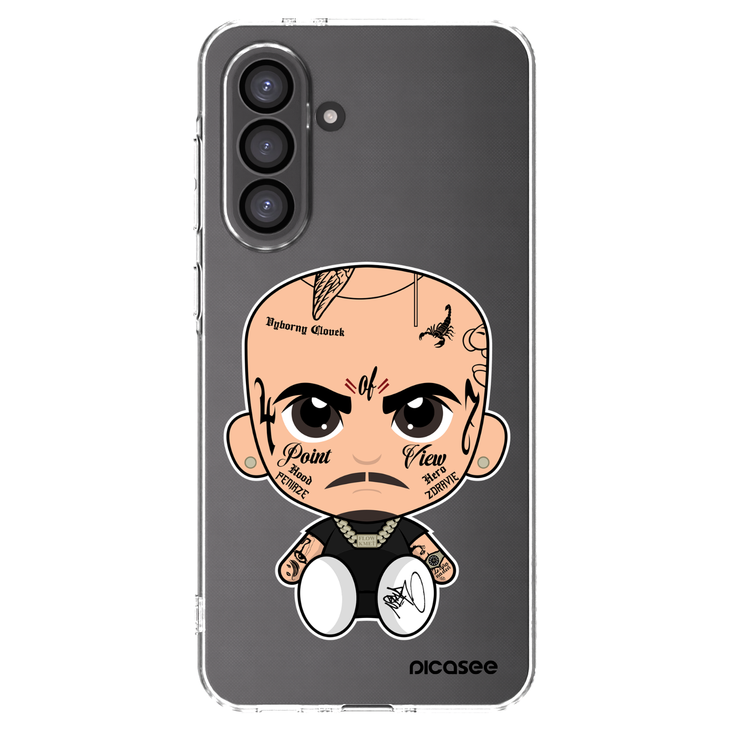 Picasee silikonový průhledný obal pro Samsung Galaxy A36 5G - Separ