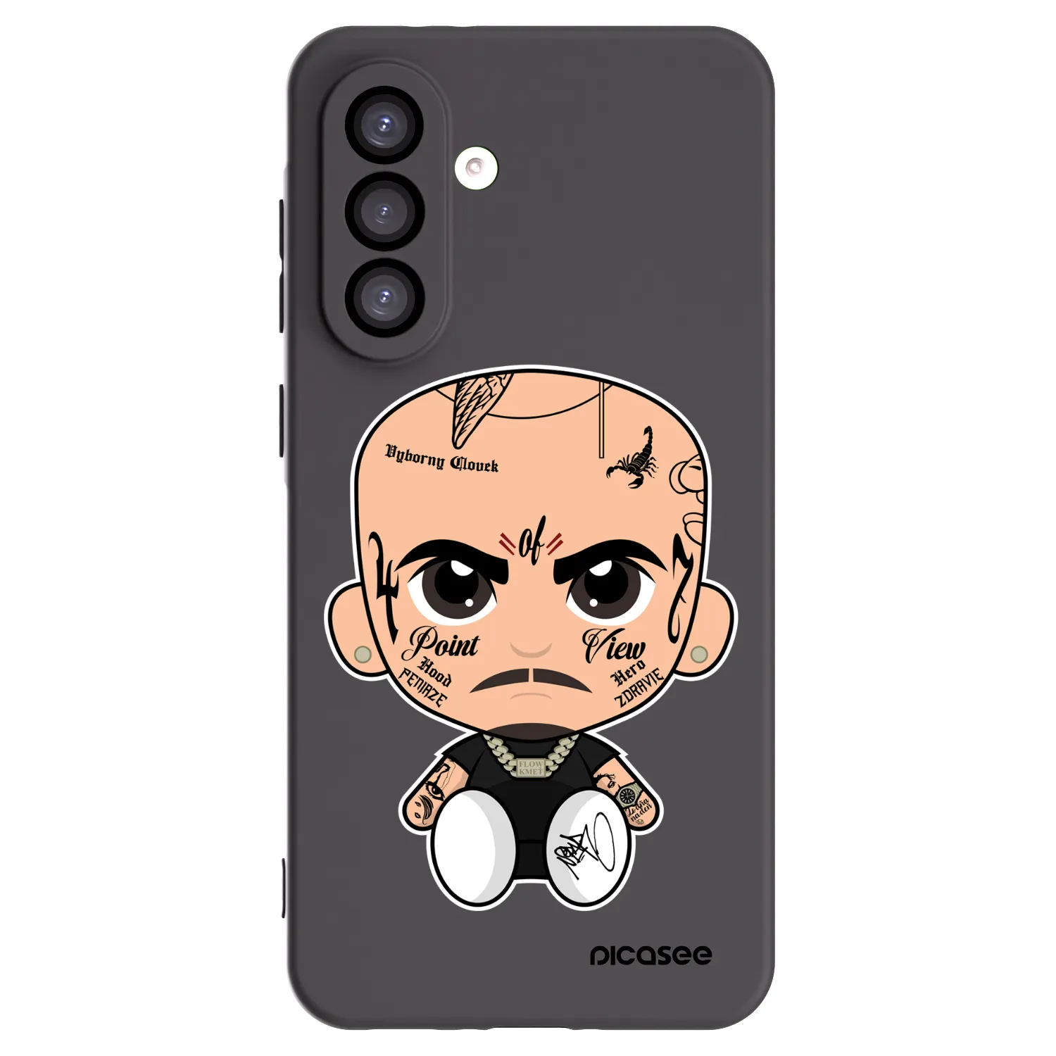 Picasee silikonový černý obal pro Samsung Galaxy A26 5G A266B - Separ