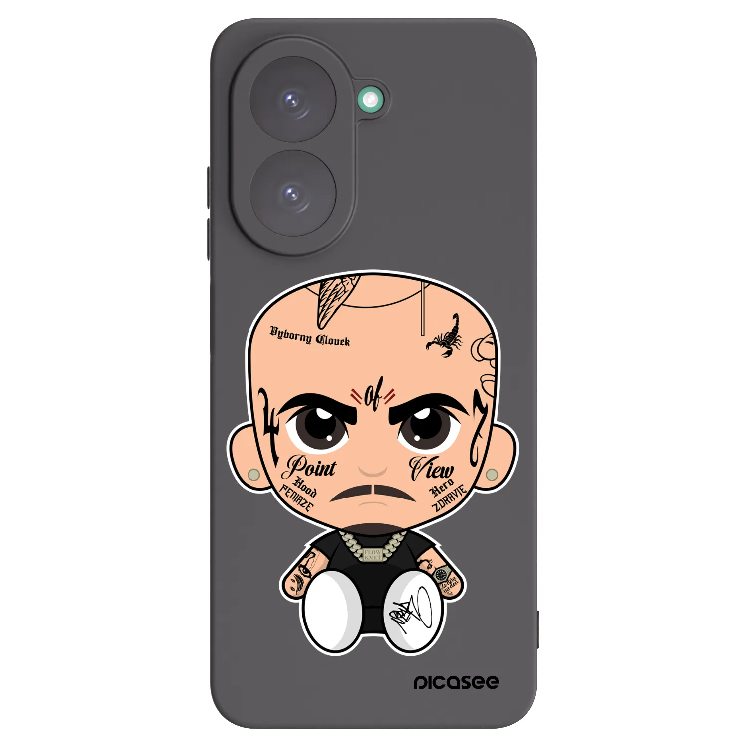 Picasee silikonový černý obal pro Xiaomi Redmi A5 - Separ