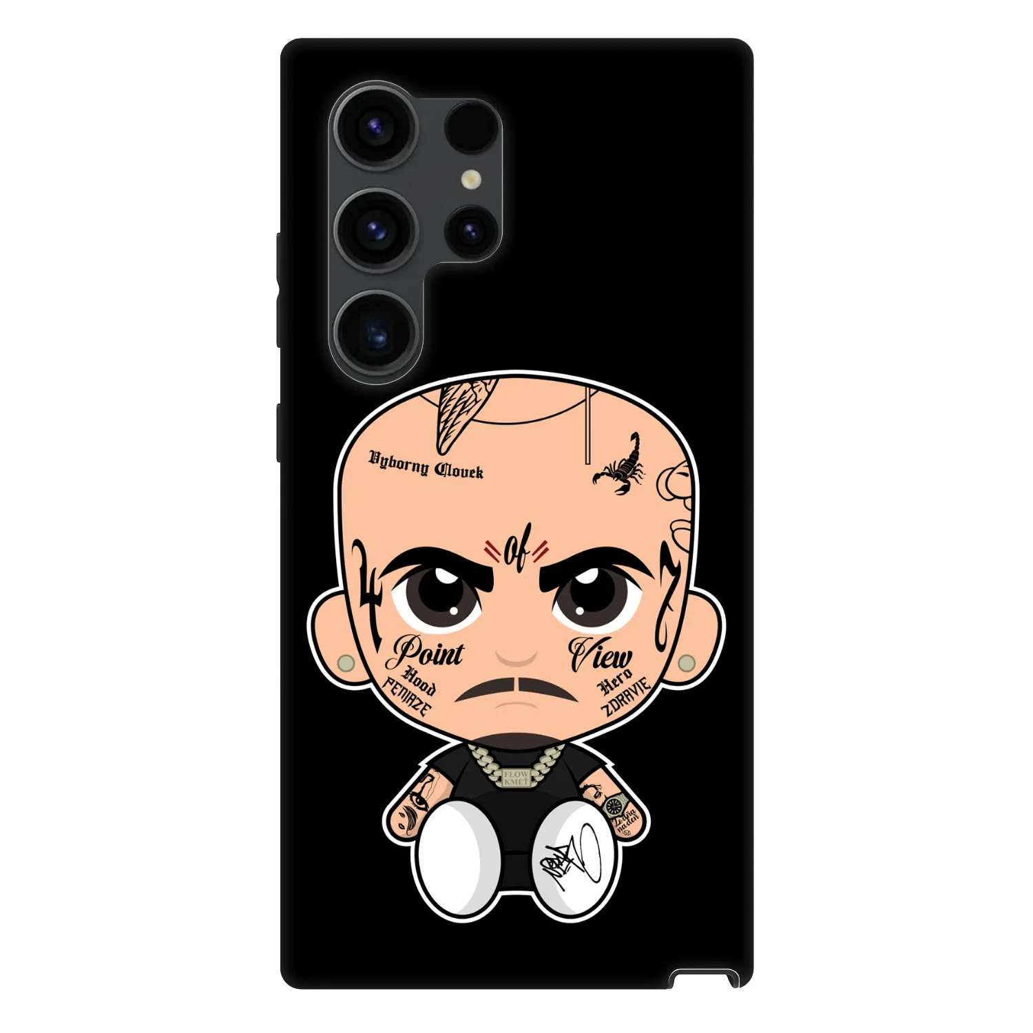 Picasee Fashion Case PowerShare pro Samsung Galaxy S24 Ultra S928B 5G - Separ