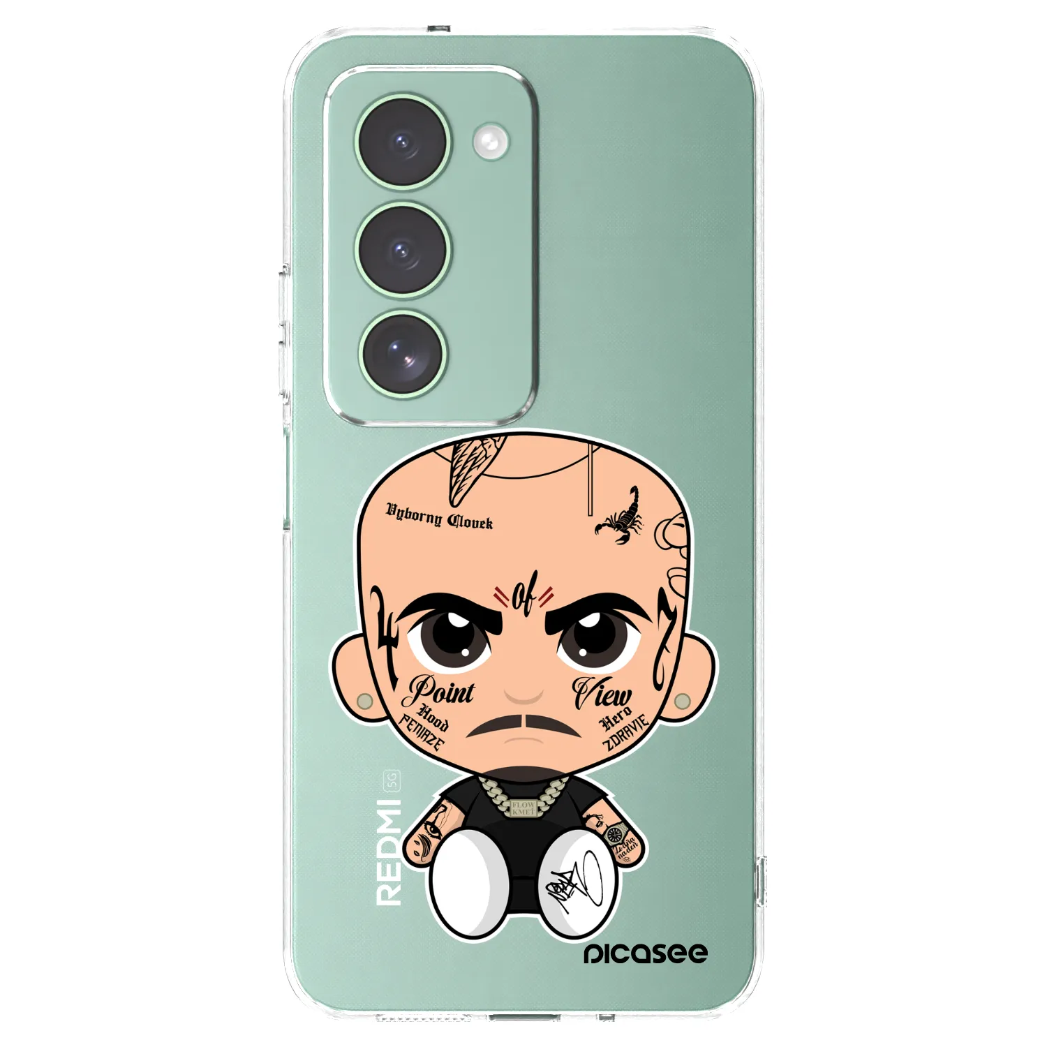 Picasee silikonový průhledný obal pro Xiaomi Redmi 15 5G - Separ