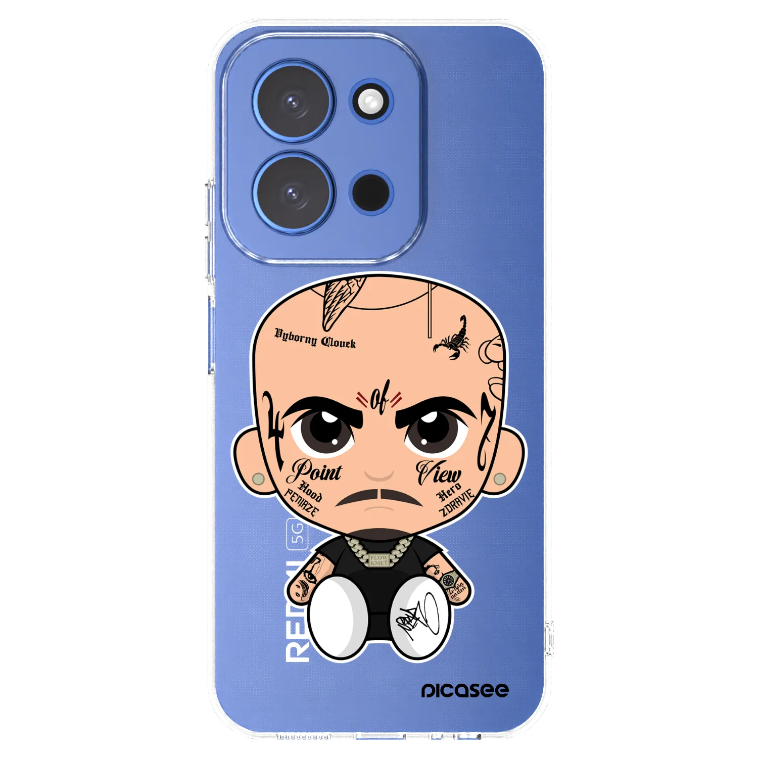 Picasee silikonový průhledný obal pro Xiaomi Redmi 15C 4G - Separ