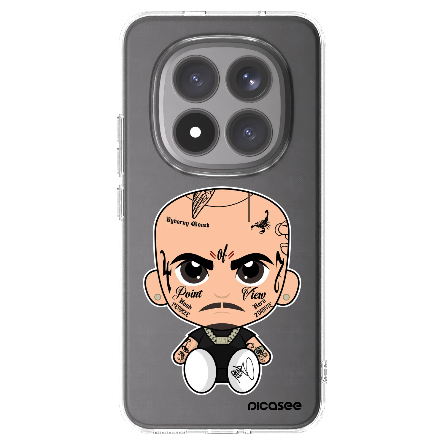 Picasee silikonový průhledný obal pro Xiaomi Redmi Note 15 Pro+ - Separ