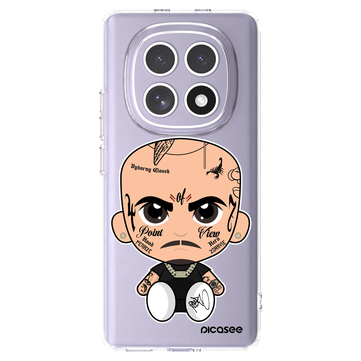 Picasee silikonový průhledný obal pro Xiaomi Redmi Note 15 - Separ