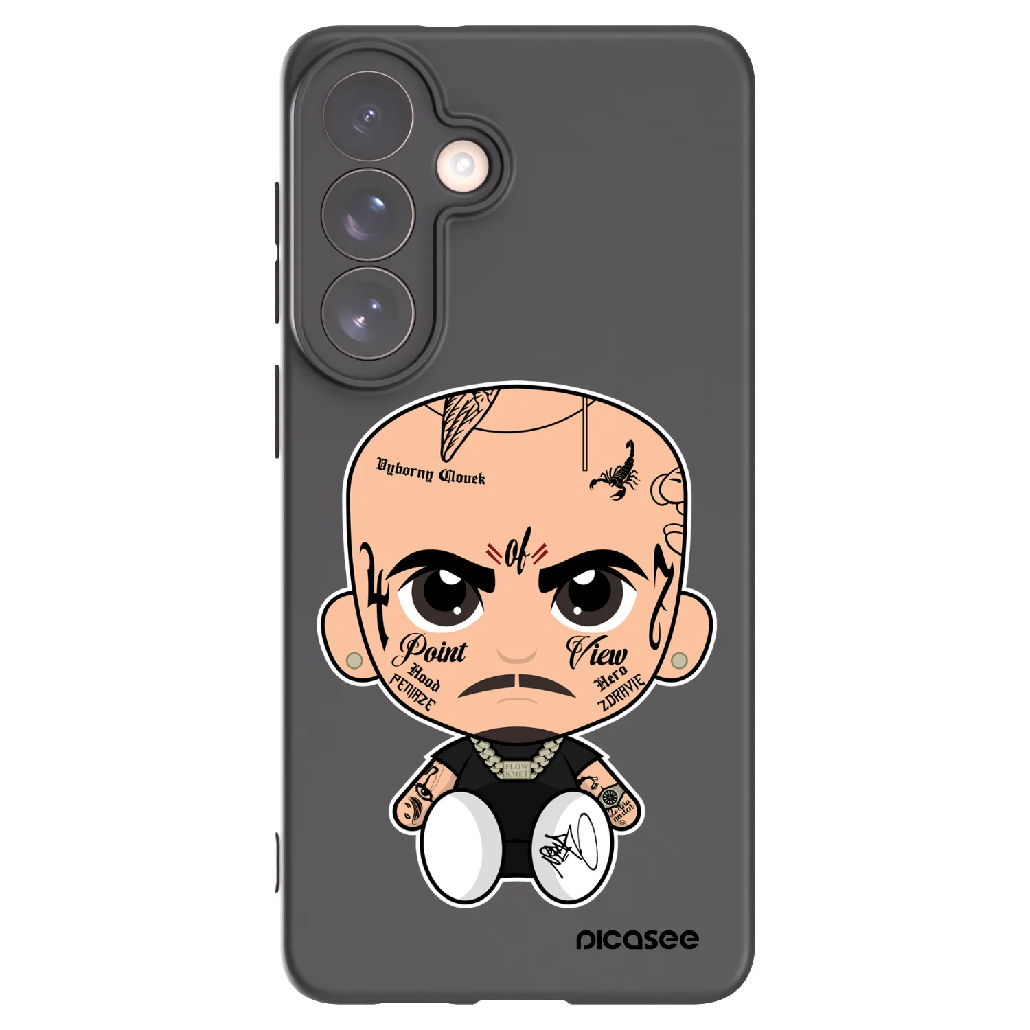 Picasee silikonový černý obal pro Samsung Galaxy S26+ - Separ