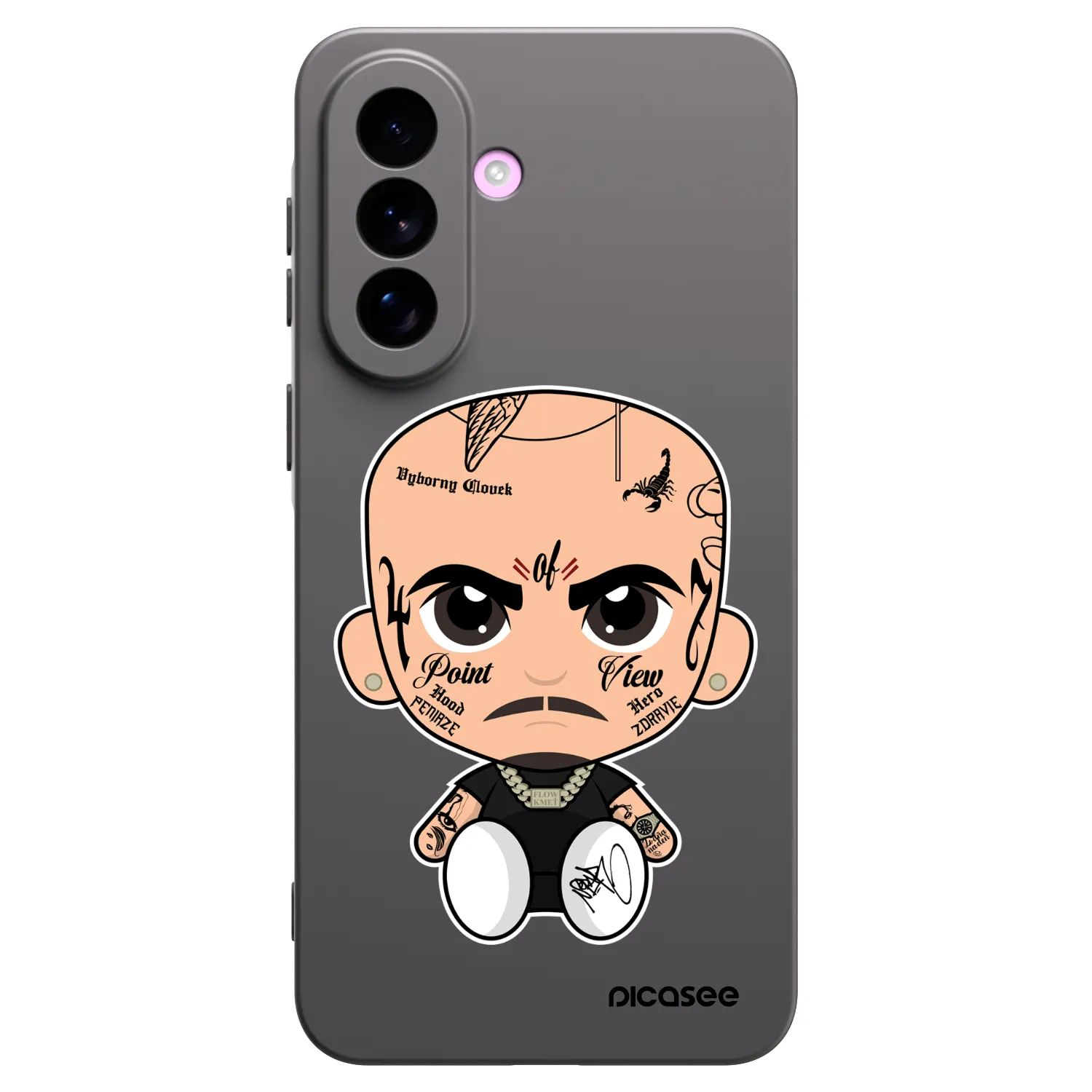 Picasee silikonový černý obal pro Samsung Galaxy A57 5G - Separ