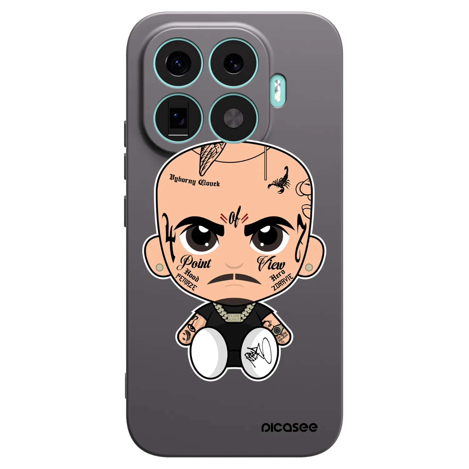 Picasee silikonový černý obal pro Xiaomi 17T - Separ