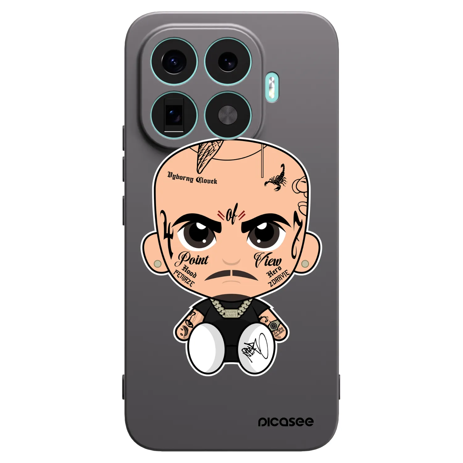 Picasee silikonový černý obal pro Xiaomi 17T Pro - Separ