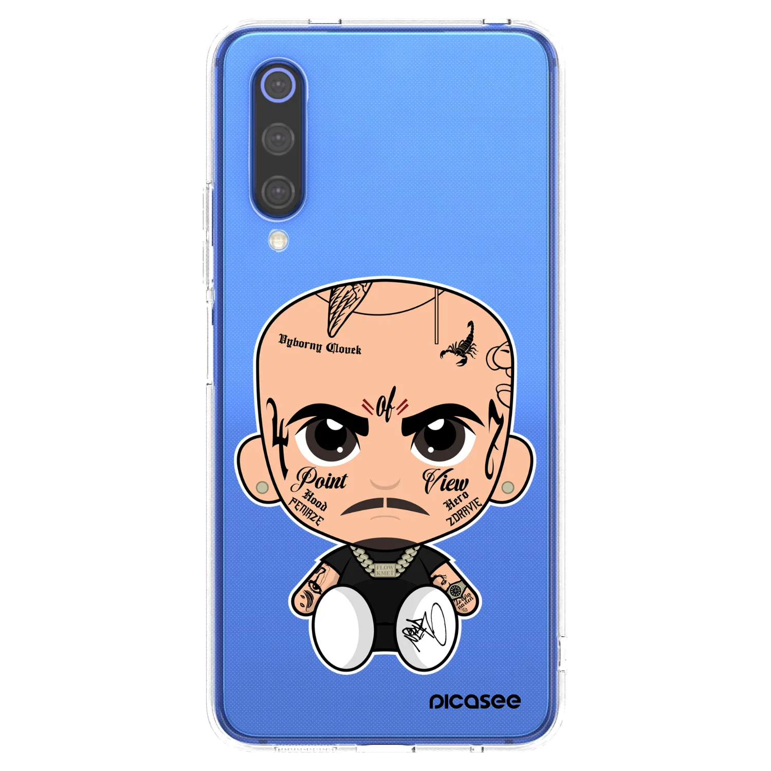 Picasee silikonový průhledný obal pro Xiaomi Mi 9 SE - Separ