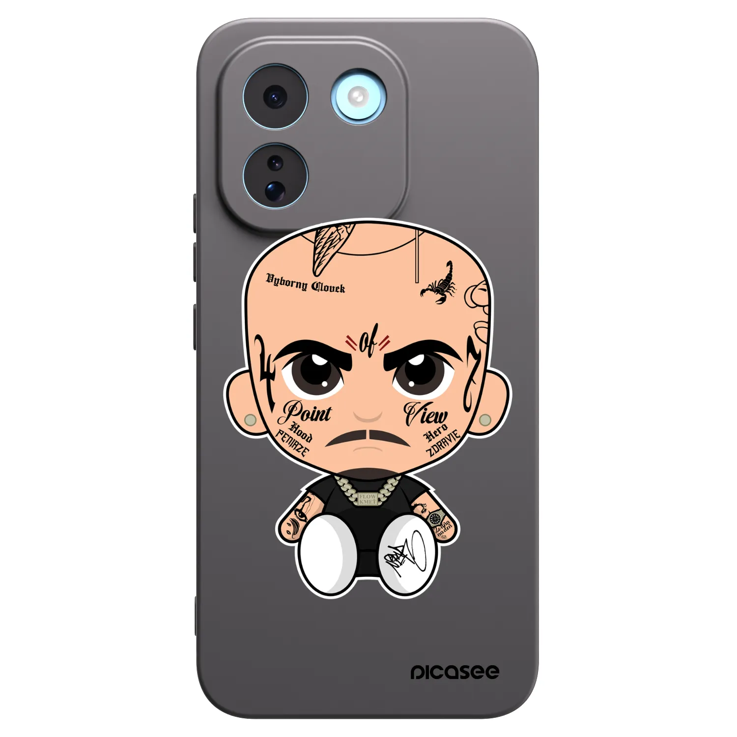 Picasee silikonový černý obal pro Xiaomi Redmi Note 17 Pro MAX 5G - Separ
