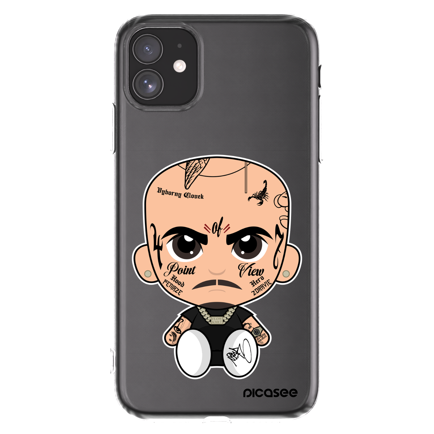 Picasee silikonový průhledný obal pro Apple iPhone 11 - Separ
