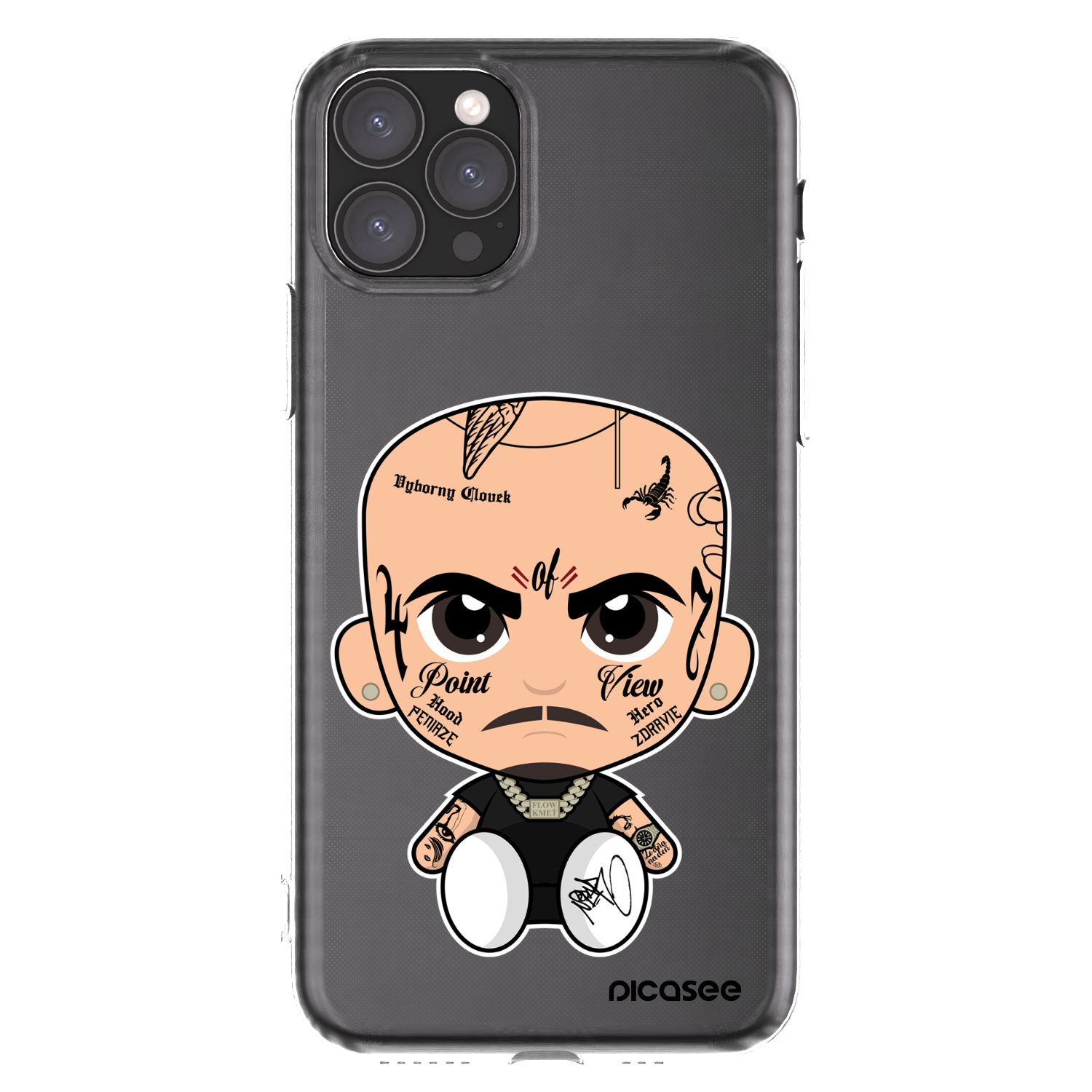 Picasee silikonový průhledný obal pro Apple iPhone 11 Pro - Separ