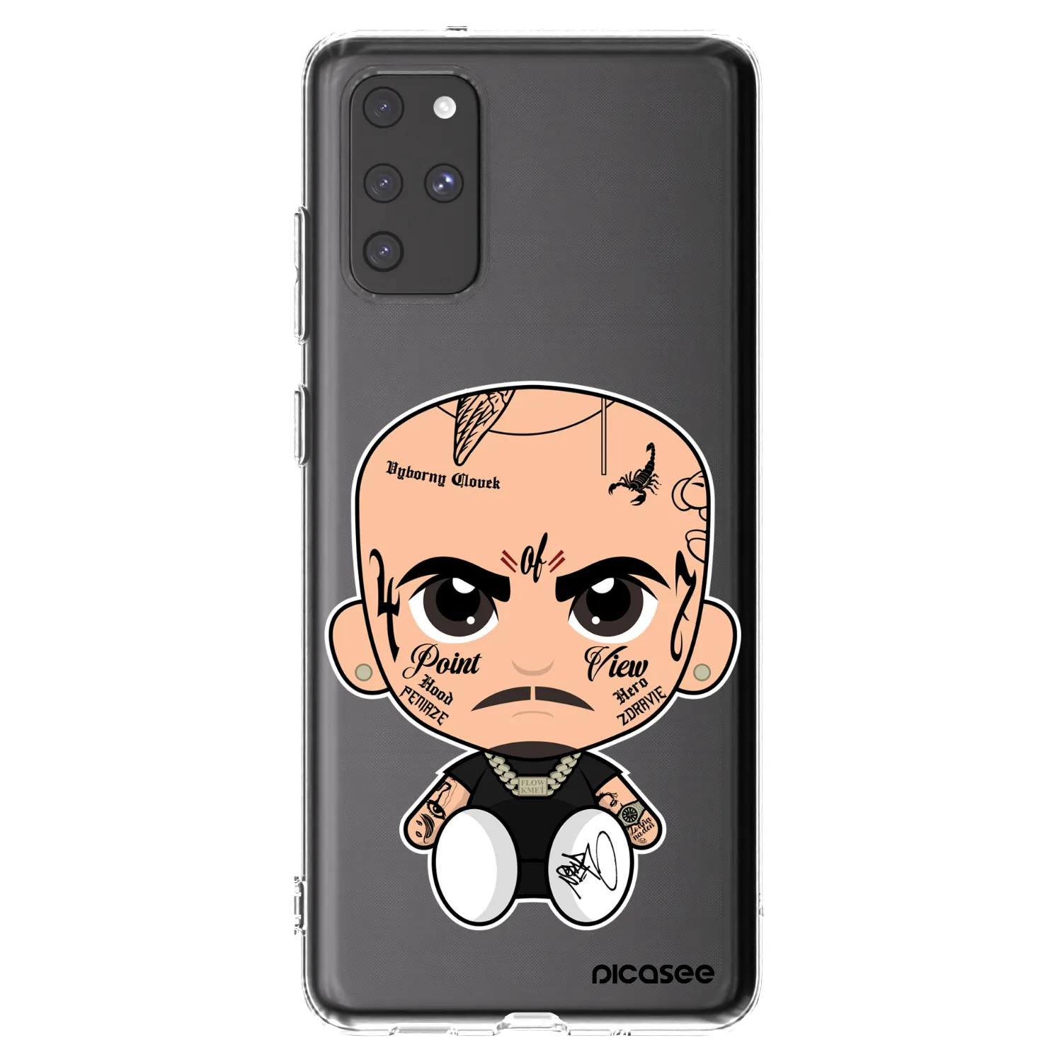 Picasee silikonový průhledný obal pro Samsung Galaxy S20+ G985F - Separ