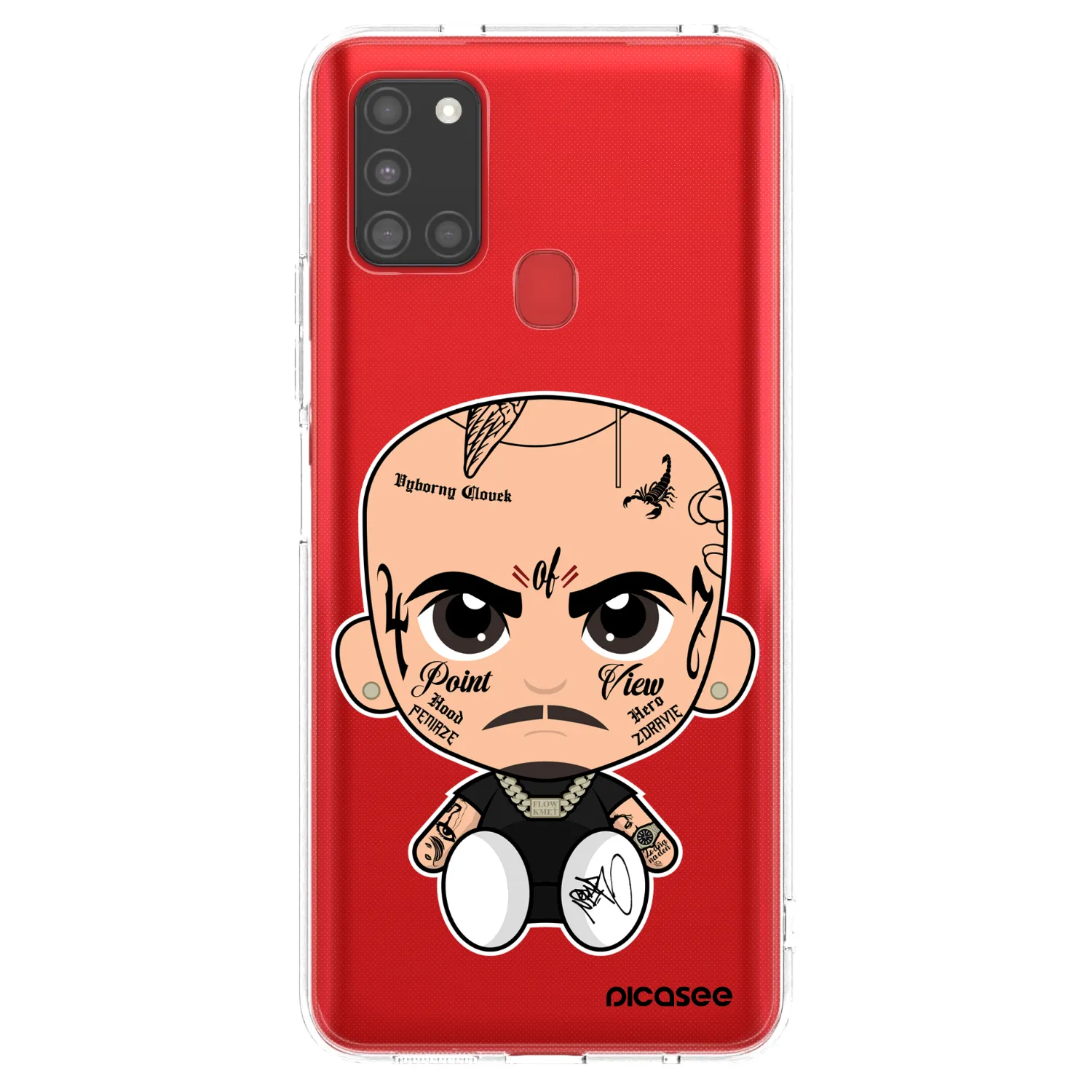 Picasee silikonový průhledný obal pro Samsung Galaxy A21s - Separ