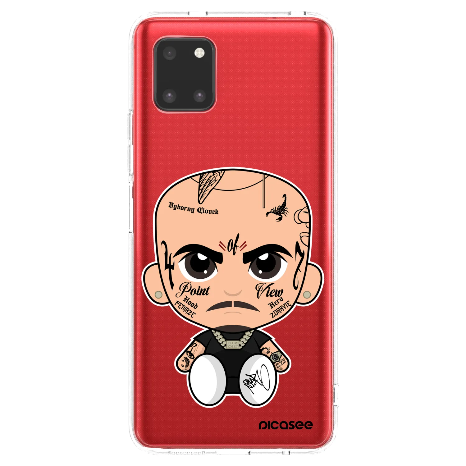 Picasee silikonový průhledný obal pro Samsung Galaxy Note 10 Lite N770F - Separ