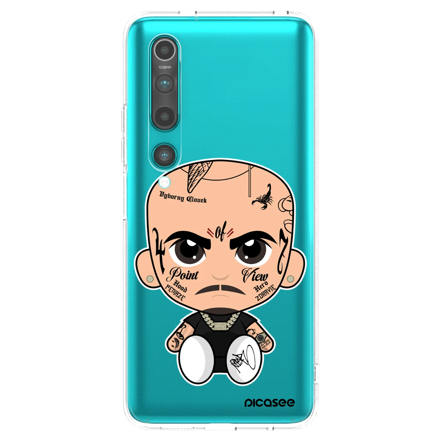 Picasee silikonový průhledný obal pro Xiaomi Mi 10 - Separ