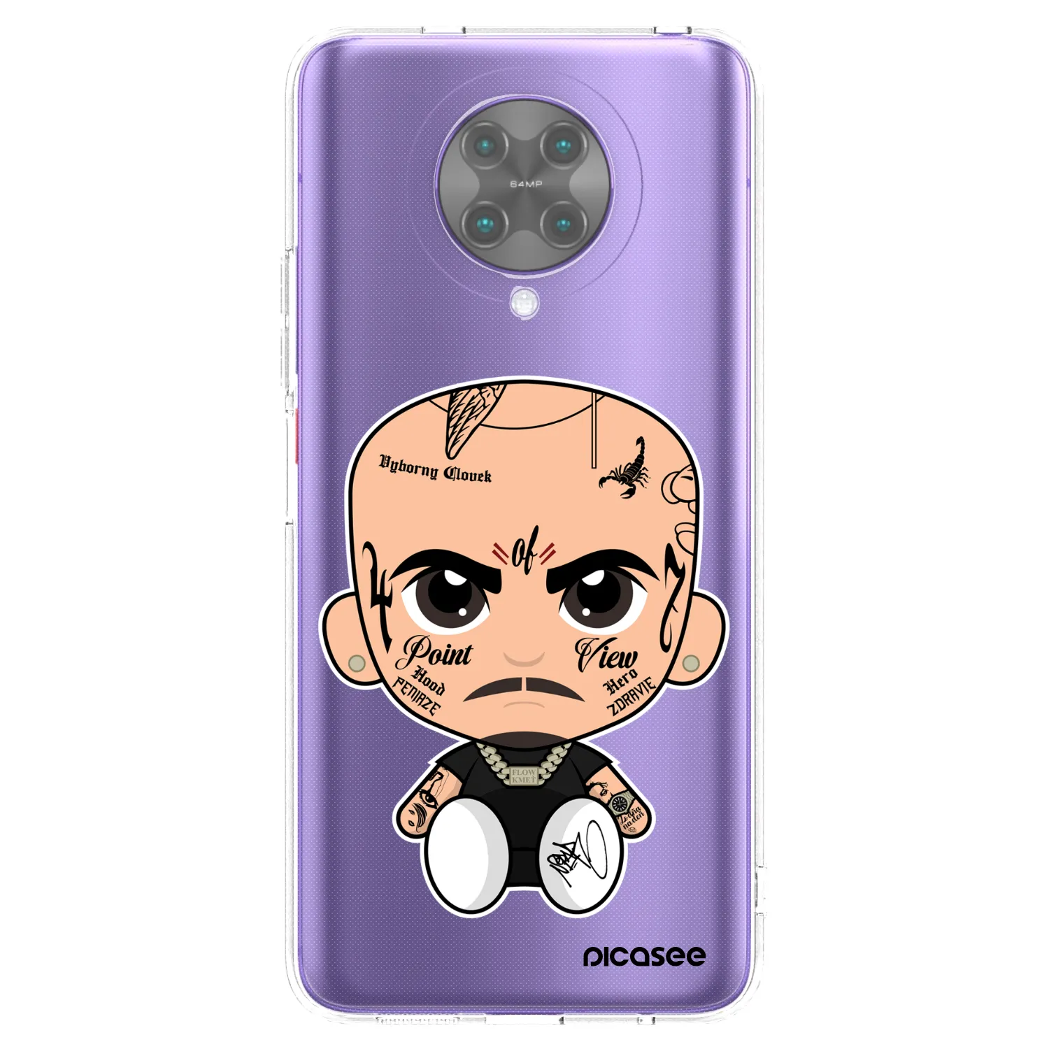 Picasee silikonový průhledný obal pro Xiaomi Poco F2 Pro - Separ