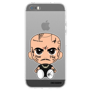 Picasee silikonový průhledný obal pro Apple iPhone 5/5S/SE - Separ