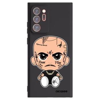 Picasee silikonový černý obal pro Samsung Galaxy Note 20 Ultra - Separ