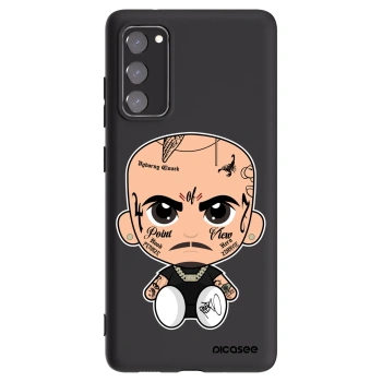 Picasee silikonový černý obal pro Samsung Galaxy S20 FE - Separ