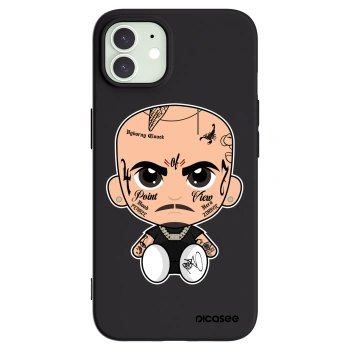 Picasee silikonový černý obal pro Apple iPhone 12 - Separ