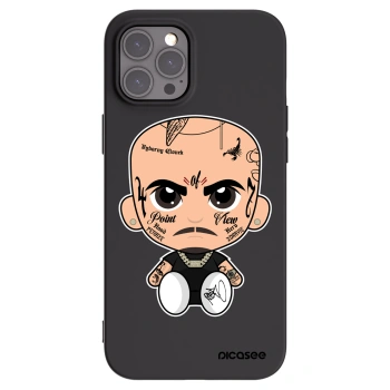 Picasee silikonový černý obal pro Apple iPhone 12 Pro Max - Separ