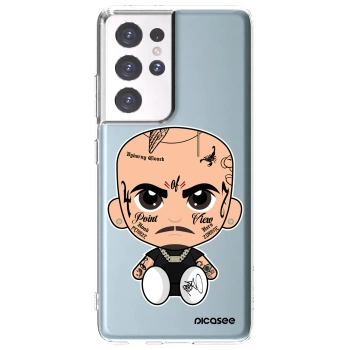 Picasee silikonový průhledný obal pro Samsung Galaxy S21 Ultra 5G G998B - Separ