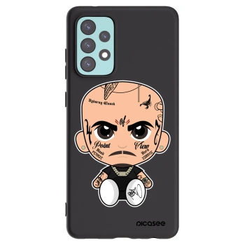 Picasee silikonový černý obal pro Samsung Galaxy A72 A725F - Separ