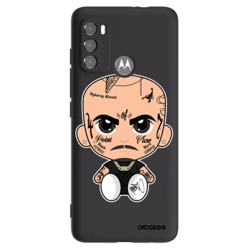Picasee silikonový černý obal pro Motorola Moto G60 - Separ