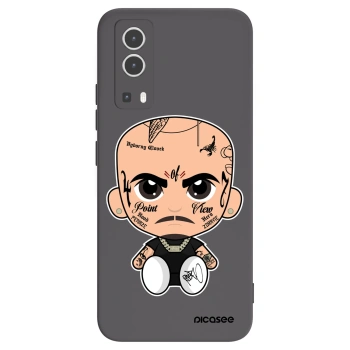 Picasee silikonový černý obal pro Vivo Y72 5G - Separ