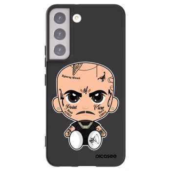 Picasee silikonový černý obal pro Samsung Galaxy S22 5G - Separ