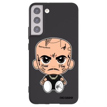 Picasee silikonový černý obal pro Samsung Galaxy S22+ 5G - Separ