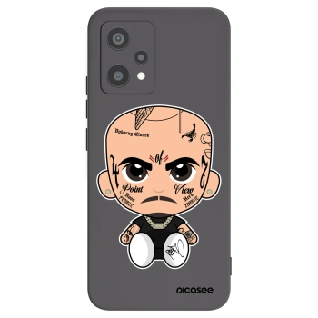 Picasee silikonový černý obal pro Realme 9 Pro 5G - Separ