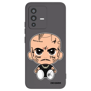 Picasee silikonový černý obal pro Vivo V23 5G - Separ